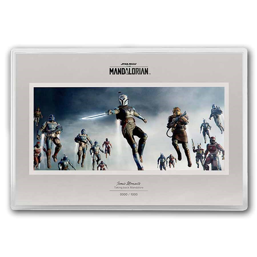 2026 Niue 1oz Ag $2 SW Legends of Mandalore Taking Back Mandalore