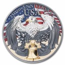 2026 Niue 2 oz Silver 250 Years of U.S. Independence: Version 2