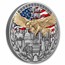2026 Niue 2 oz Silver America 250th Ann. Gilded Coin (Box & COA)