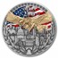 2026 Niue 2 oz Silver America 250th Ann. Gilded Coin (Box & COA)