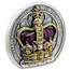 2026 Niue 2 oz Silver Antique St. Edward's Crown Shaped Coin