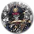 2026 Niue 2 oz Silver Black Mark (Box & COA)