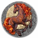 2026 Niue 2 oz Silver Fire Horse Coin (w/ Box & COA)