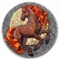 2026 Niue 2 oz Silver Fire Horse Coin (w/ Box & COA)