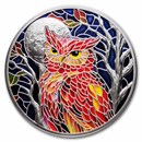 2026 Niue 2 oz Silver Proof Nature's Window: Majestic Owl