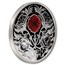 2026 Niue 2 oz Silver Windows: Red Poppy (w/ Box & COA)