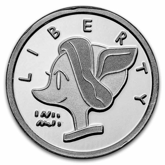 2026 Niue 3 g Silver $.10 Disney's Scrooge McDuck Lucky Dime