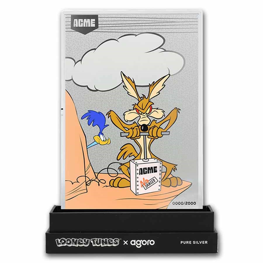 2026 Niue 5 g Silver $2 Looney Tunes: Acme TNT Plunger Foil