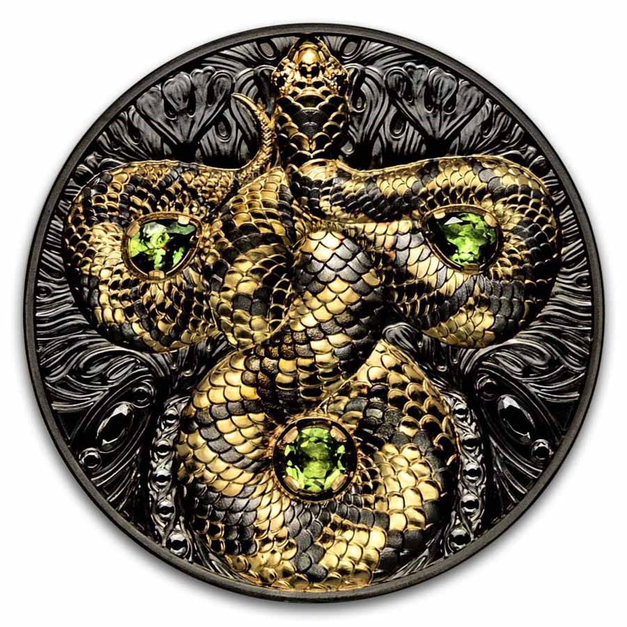 2026 Niue 5 oz Silver Bliss Snake (w/Box & COA)