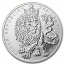 2026 Niue 5 oz Silver Czech Lion BU
