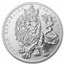 2026 Niue 5 oz Silver Czech Lion BU