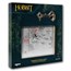 2026 Niue 5g + 3/4 oz The Hobbit: Thorin's Map & Key Set