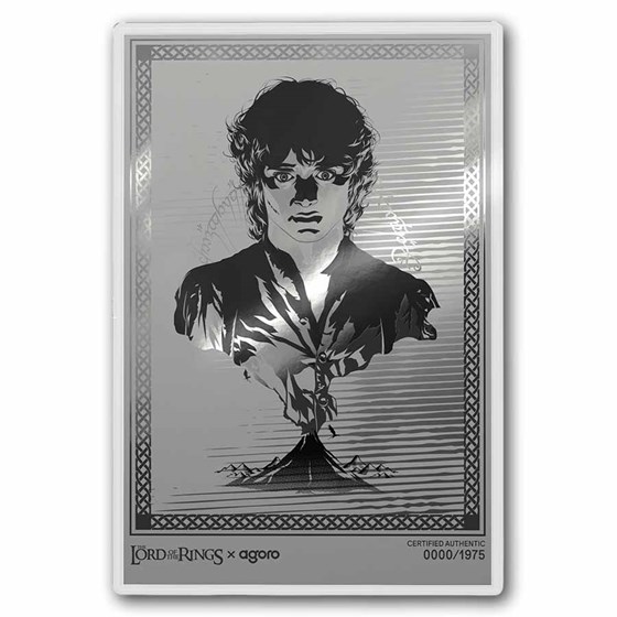 2026 Niue 5g Silver $1 Lord of the Rings: Frodo's Journey Foil