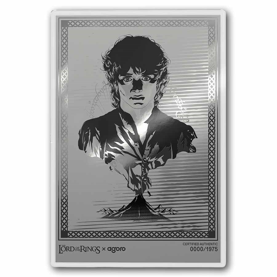 2026 Niue 5g Silver $1 Lord of the Rings: Frodo's Journey Foil