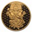 2026 Niue Ganesha 1 oz Gold Proof Coin (w/Box & COA)