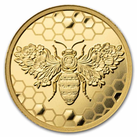 2026 Niue Gold Gold Bee Proof (with Box & COA)