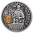 2026 Niue Silver Antique Amber Route: Hungary (w/ Box & COA)
