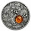 2026 Niue Silver Antique Amber Route: Slovakia (w/ Box & COA)
