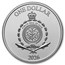 2026 Niue Silver Proof Football (Soccer) (with Box & COA)