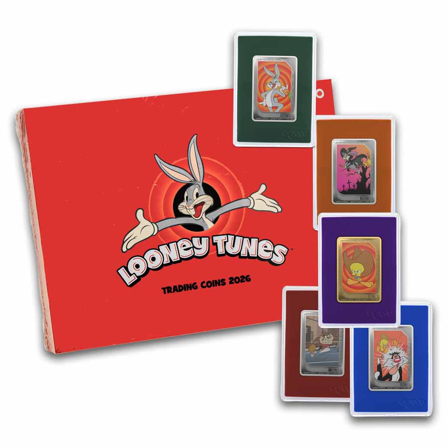 Buy 2026 Niue Looney Tunes Trading Coins Mystery Set | APMEX