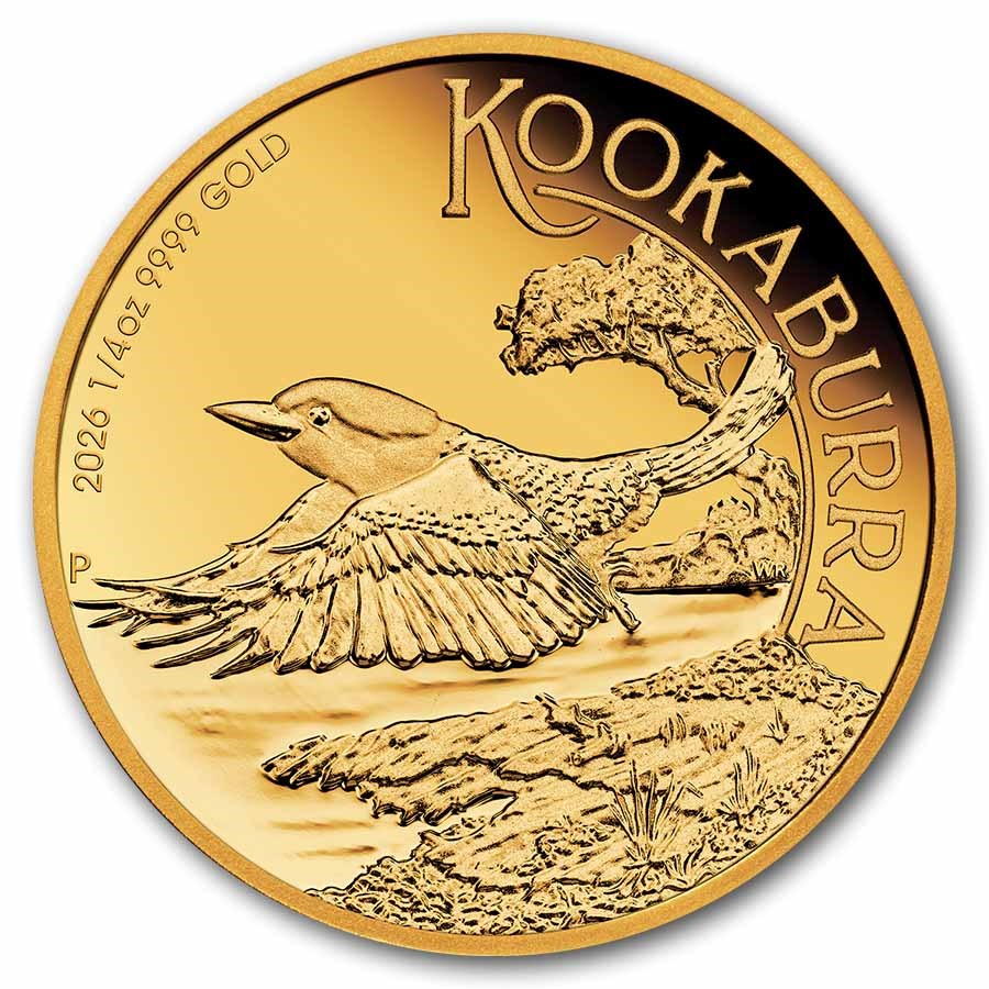 2026-P Australia 1/4 oz Gold Kookaburra Proof