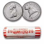 2026-P Declaration of Independence Quarter 40-Coin Roll BU