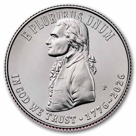 2026-P Declaration of Independence Quarter 40-Coin Roll BU