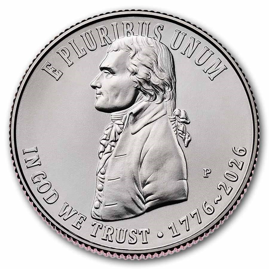 2026-P Declaration of Independence Quarter 40-Coin Roll BU