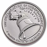 2026-P Declaration of Independence Quarter 40-Coin Roll BU