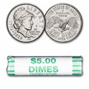 2026-P Emerging Liberty Dime 50-Coin Roll BU