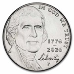 2026-P Jefferson Semiquincentennial Nickel BU