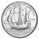 2026-P Mayflower Compact Semiquincentennial Quarter BU