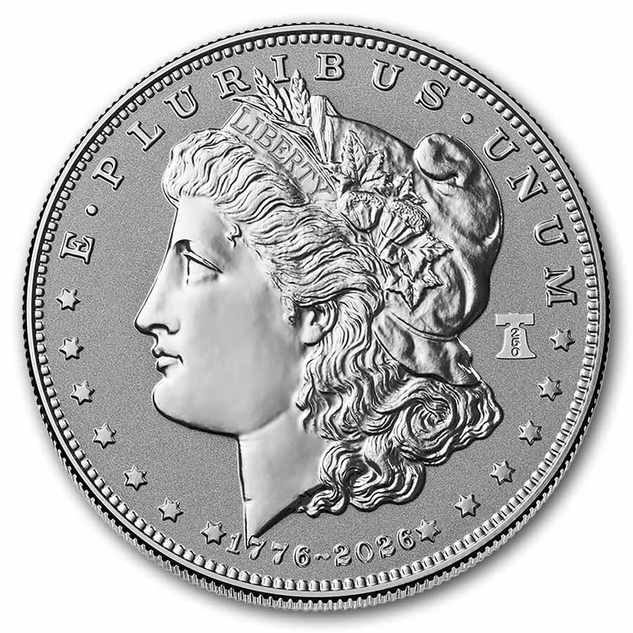 2026-P Silver Morgan Dollar Reverse Proof (250 Privy, Box & COA)