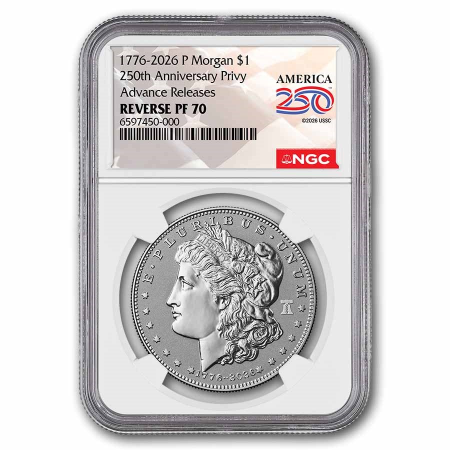 2026-P Silver Morgan Dollar Reverse Proof PF-70 NGC (AR)