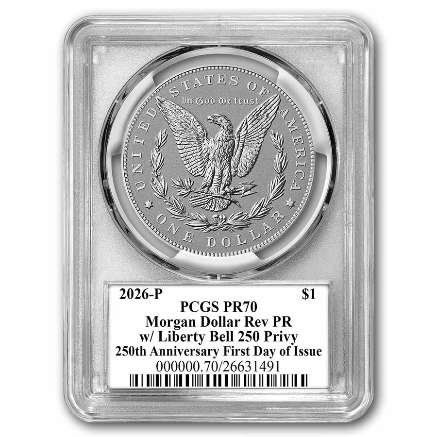 Buy 2026-P Silver Morgan Dollar Rev Proof PR-70 (FDI) | APMEX