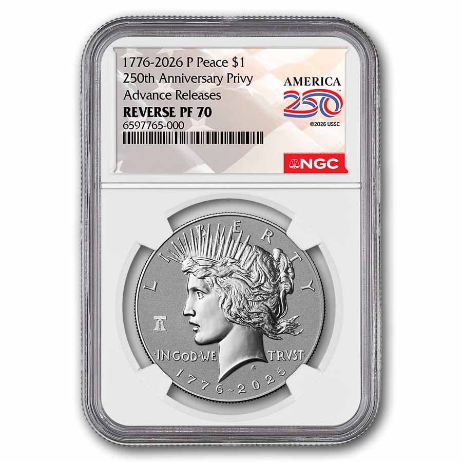 2026-P Silver Peace Dollar Reverse Proof PF-70 NGC (AR)