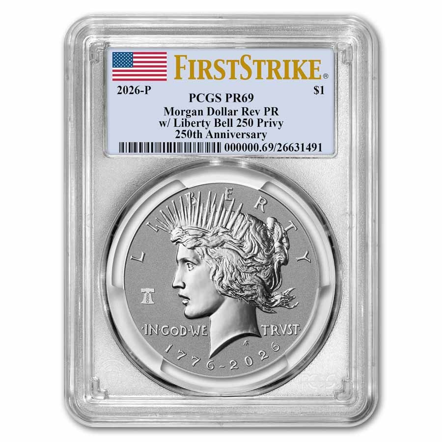 2026-P Silver Peace Dollar Reverse Proof PR-69 PCGS (FS)