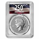 2026-P Silver Peace Dollar Reverse Proof PR-70 PCGS (AR, 250th)