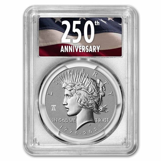 2026-P Silver Peace Dollar Reverse Proof PR-70 PCGS (AR, 250th)
