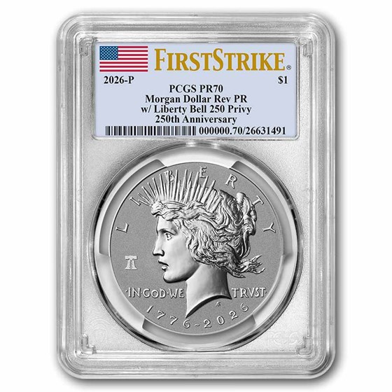 2026-P Silver Peace Dollar Reverse Proof PR-70 PCGS (FS)