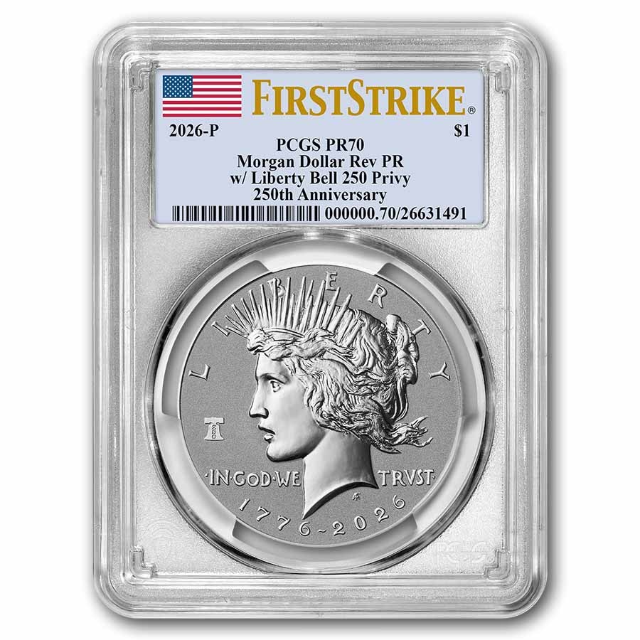 2026-P Silver Peace Dollar Reverse Proof PR-70 PCGS (FS)