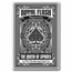 2026 PAMP 1 oz Silver Queen of Spades Shaped Coin