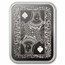 2026 PAMP 1 oz Silver Queen of Spades Shaped Coin