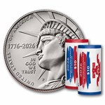 2026-P&D Enduring Half Dollar 20-Coin 2 Rolls Set (Mint Wrapped)