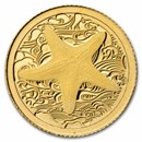 2026 Pitcairn Islands 1/2 gram Gold Ocean Wonders: Starfish