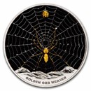 2026 Pitcairn Islands 1 oz Silver Golden Orb Weaver (Box & COA)