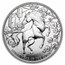 2026 Pitcairn Islands 1 oz Silver Lunar Year of the Horse BU