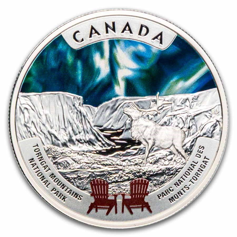 2026 RCM 1 oz Ag $20 Canada's National Parks: Torngat Mountains
