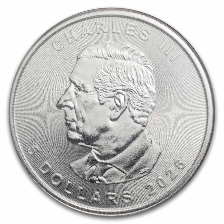 Buy 2026 Canadian 1 oz Silver Treasured Maple Leaf Year of the