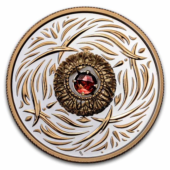 2026 RCM Silver $20 Dancing Ammolite: Elements of Nature - Fire